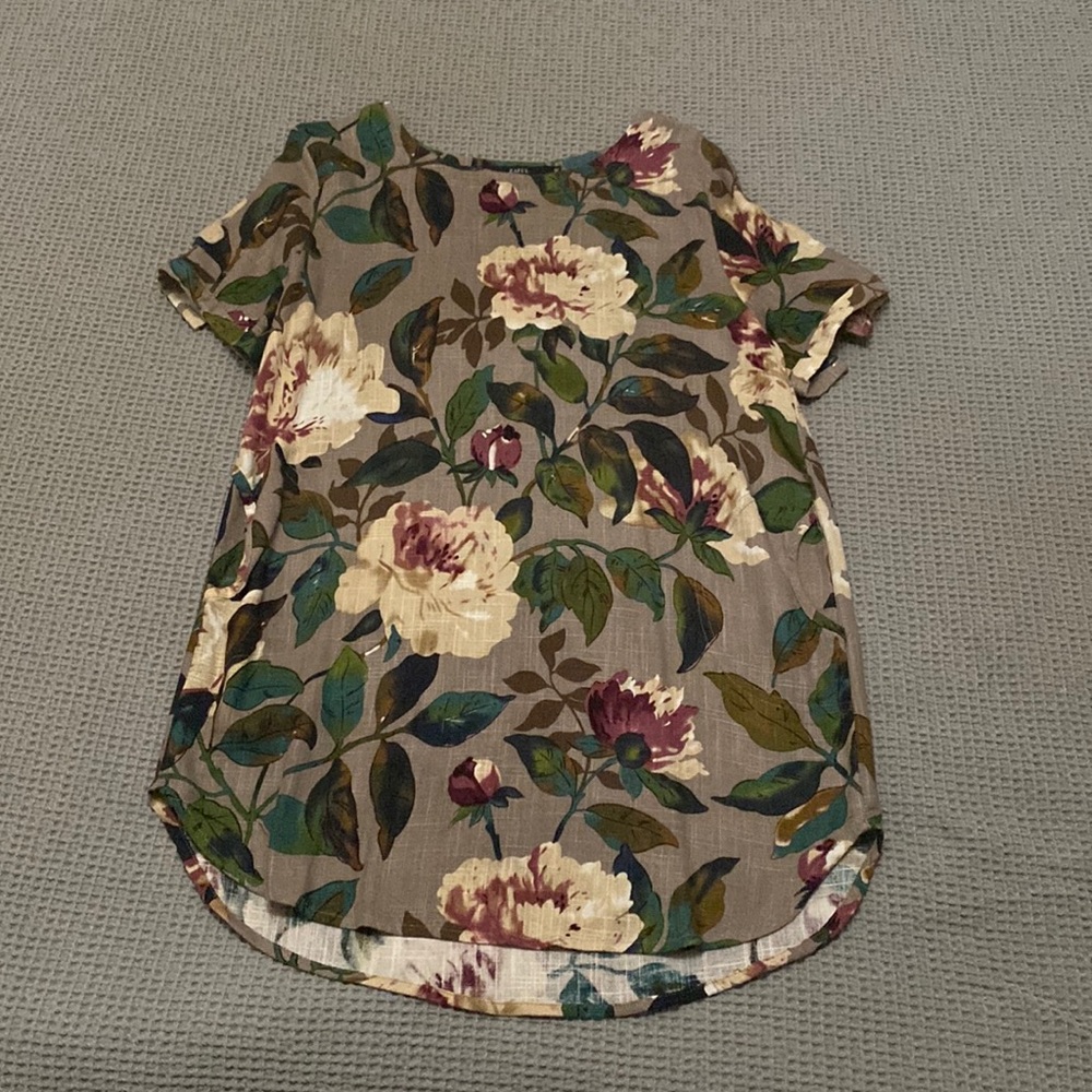Zaful printed shirt dress